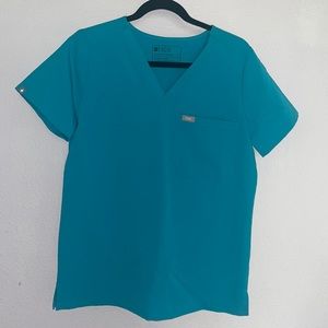 Figs Scrub Set in Teal